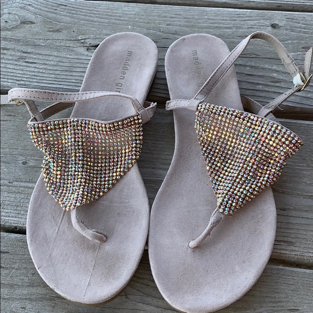 Madden girl jeweled sandals